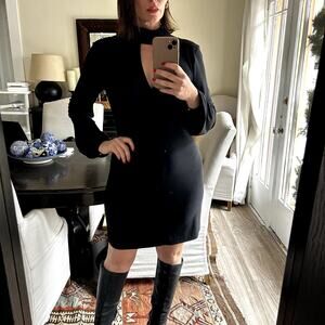 Women's White House black market chic dress